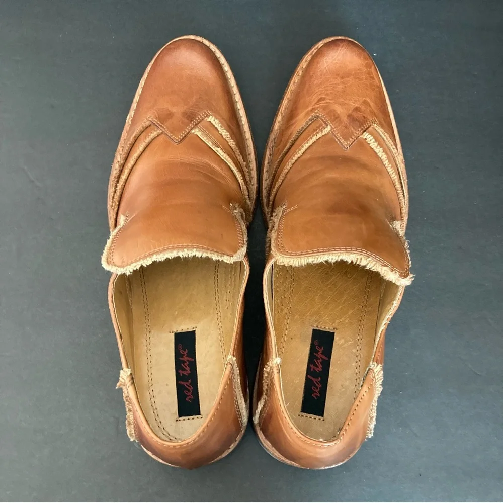 Red Tape Man Shoes |Color Light Brown |Size 9 | Pre-Owned Good Condition - Picture 9 of 11